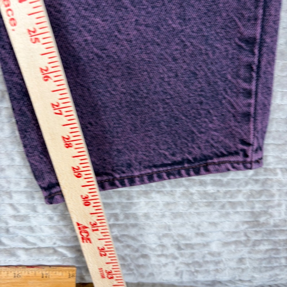 Levi's Straight Leg Jeans - Purple Wash - Picture 6 of 12